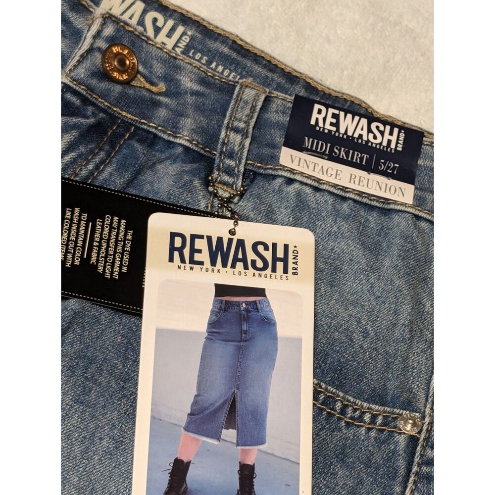 rewash midi skirt size 5 NWT